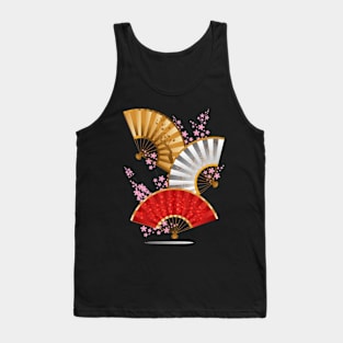 Three fans Tank Top